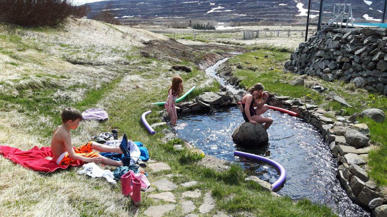 Hvammur 2 Bjarg With Private Hot Tub Drangsnes Εξωτερικό φωτογραφία